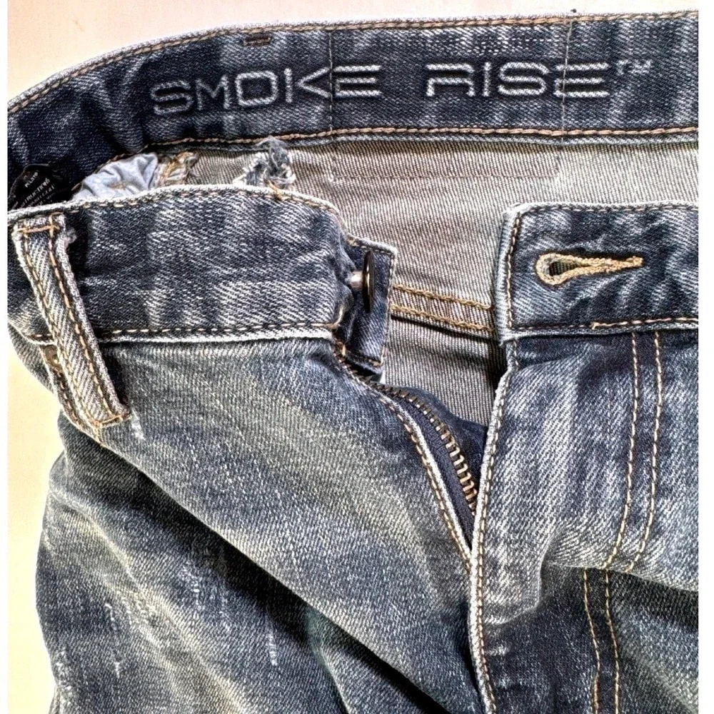 smoke rise ny distressed slim